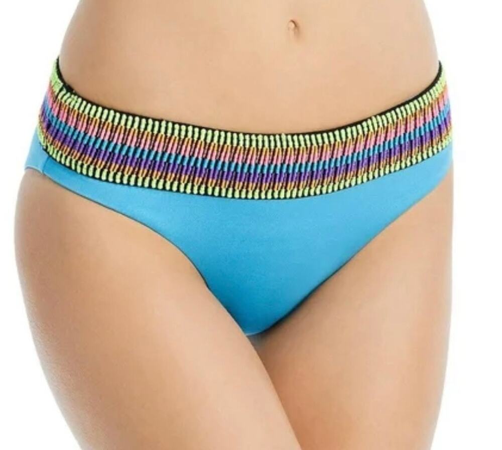Peixoto Blue Bikini Bottom L NWT